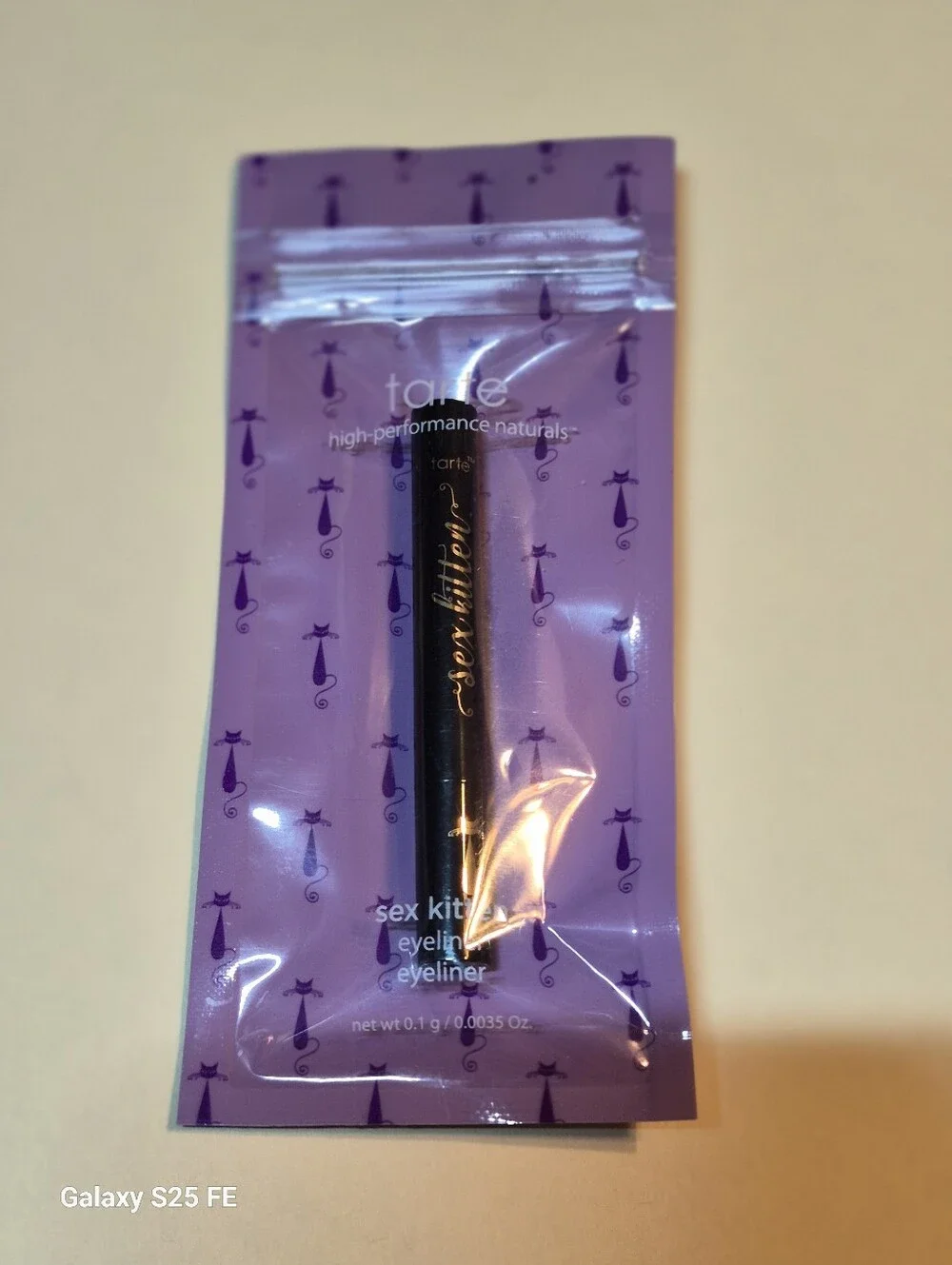 Tarte Sex Kitten Eyeliner: Black, .0035oz (Mini), NIB *See Note in Description